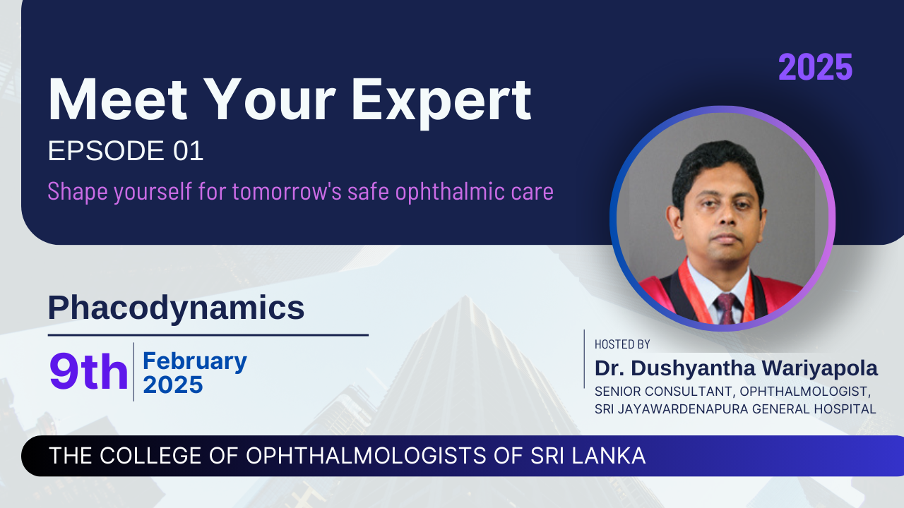 Meet Your Expert : Episode 01 